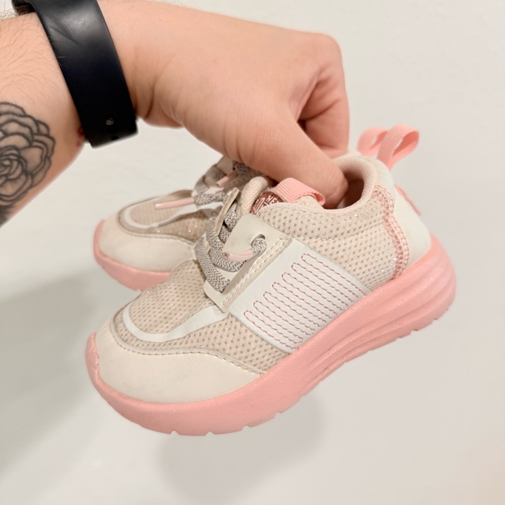 Hey Dude Toddler Girls Sirocco Play Pastel Sneakers Size 7